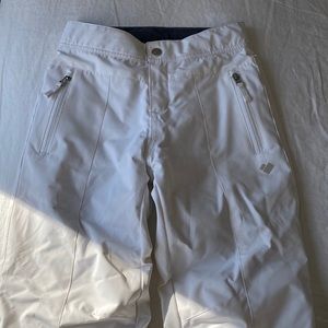 Obermeyer white snow pants